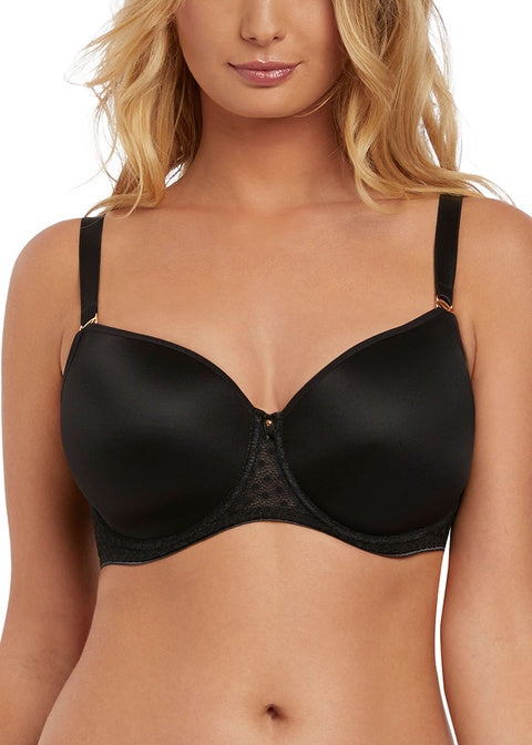 Freya | Starlight T Shirt Bra | Black