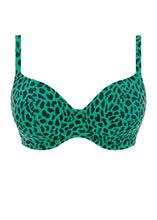 Load image into Gallery viewer, Freya | Zanzibar Plunge Bikini Top
