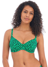 Load image into Gallery viewer, Freya | Zanzibar Plunge Bikini Top
