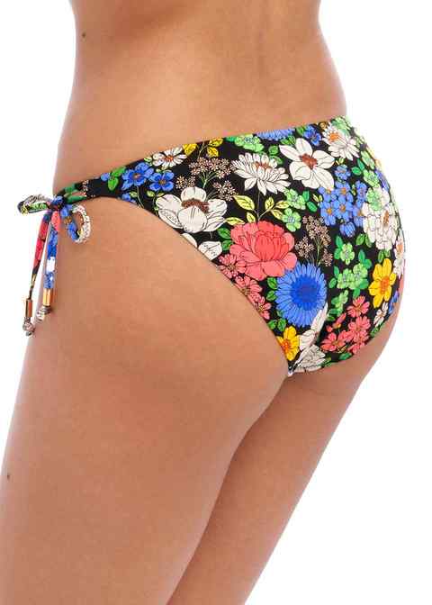 Freya | Floral Haze Tie Side Bikini Brief | Multi