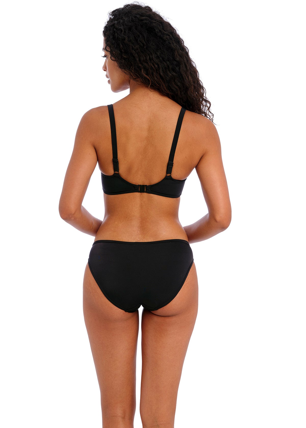 Freya | Jewel Cove Sweetheart Bikini | Black