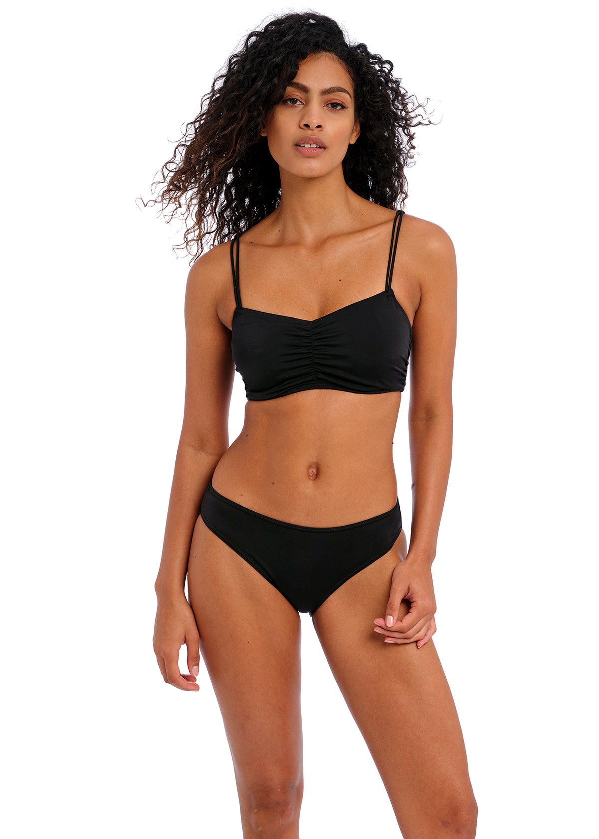 Freya | Jewel Cove Bikini Brief | Black