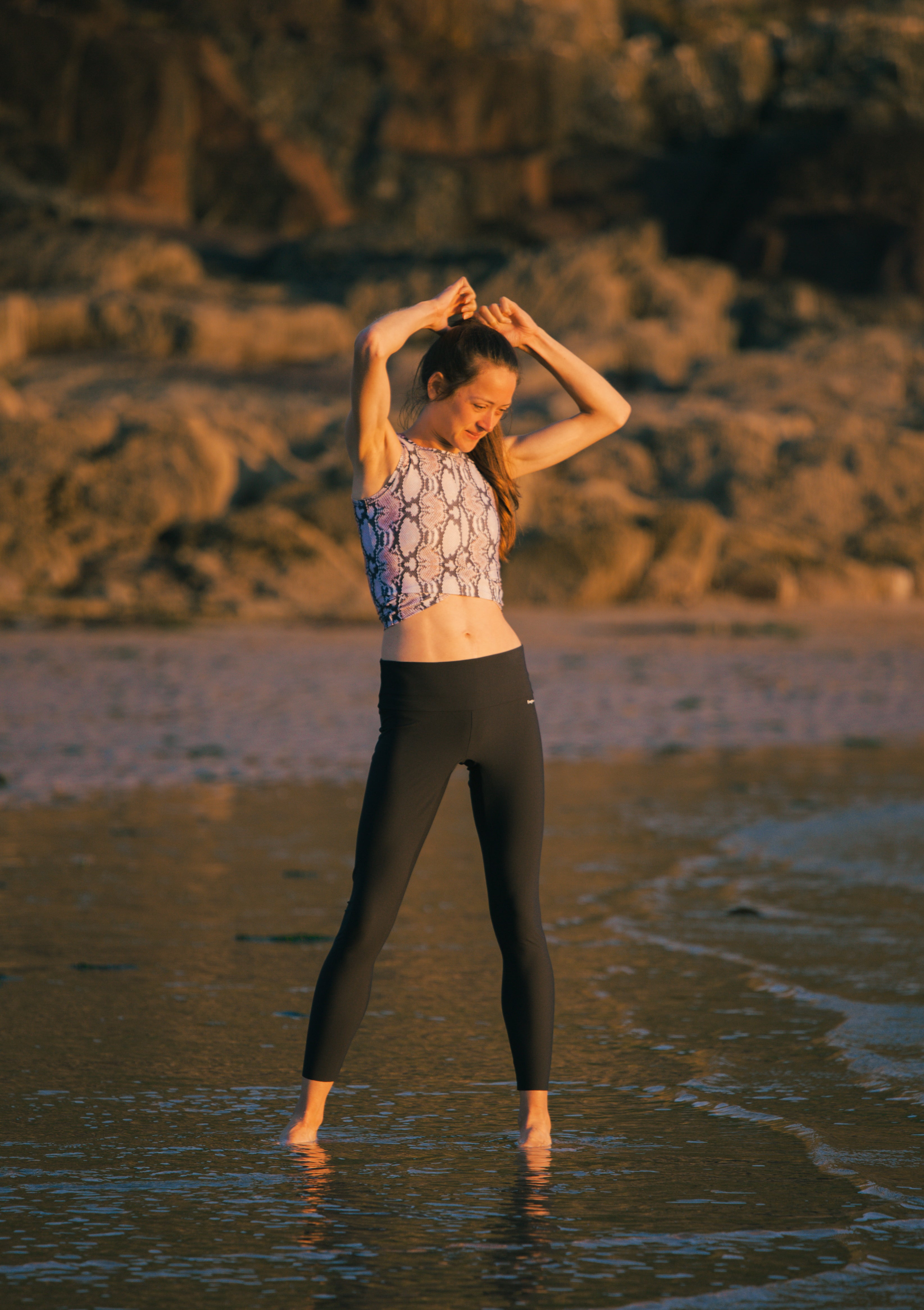 West 79 | Twist Front Top | Python