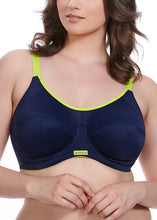 Load image into Gallery viewer, Elomi | Energise Sports  | Navy &amp; Lime
