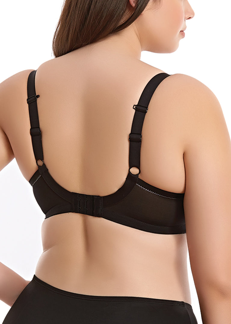 Elomi | Bijou Moulded Plunge | Black