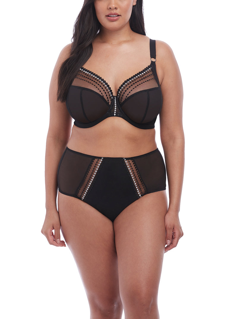 Elomi | Matilda Underwired Plunge Bra | Black
