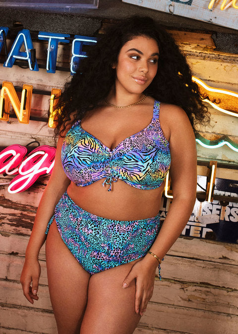 Elomi | Electric Leopard Adjustable Bikini Brief