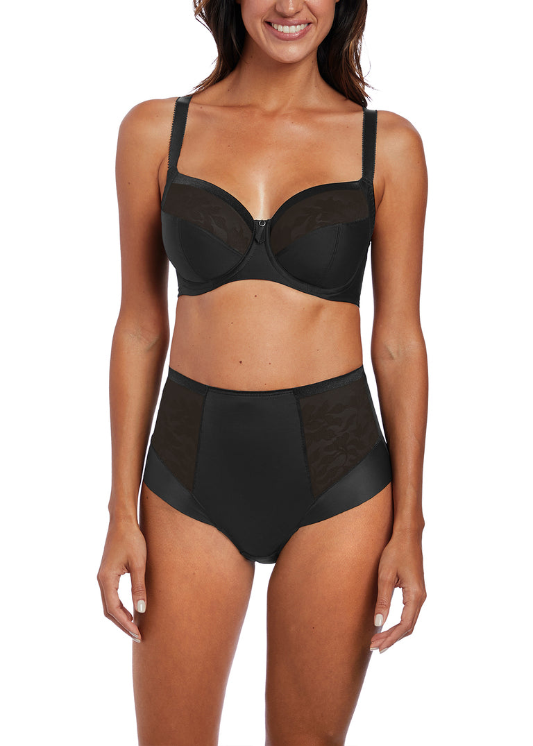 Fantasie | Illusion High Waist Brief | Black