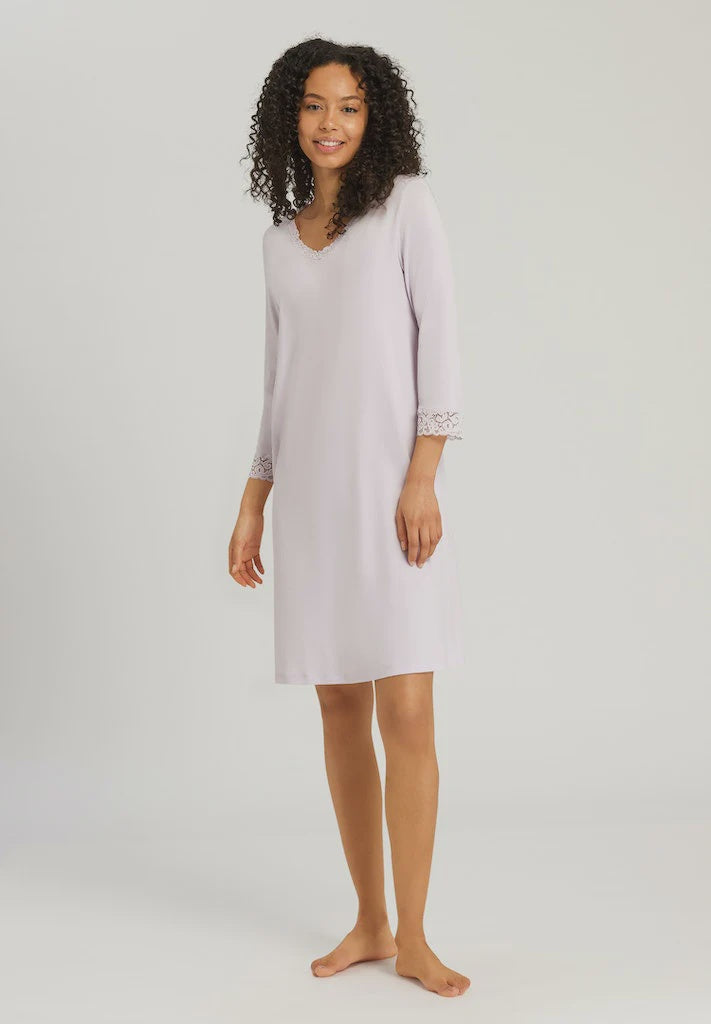 Hanro | Cotton Crop Sleeved Nightdress