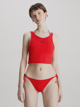 Load image into Gallery viewer, Calvin Klein | Ck Cropped Beach Tank Top | Red
