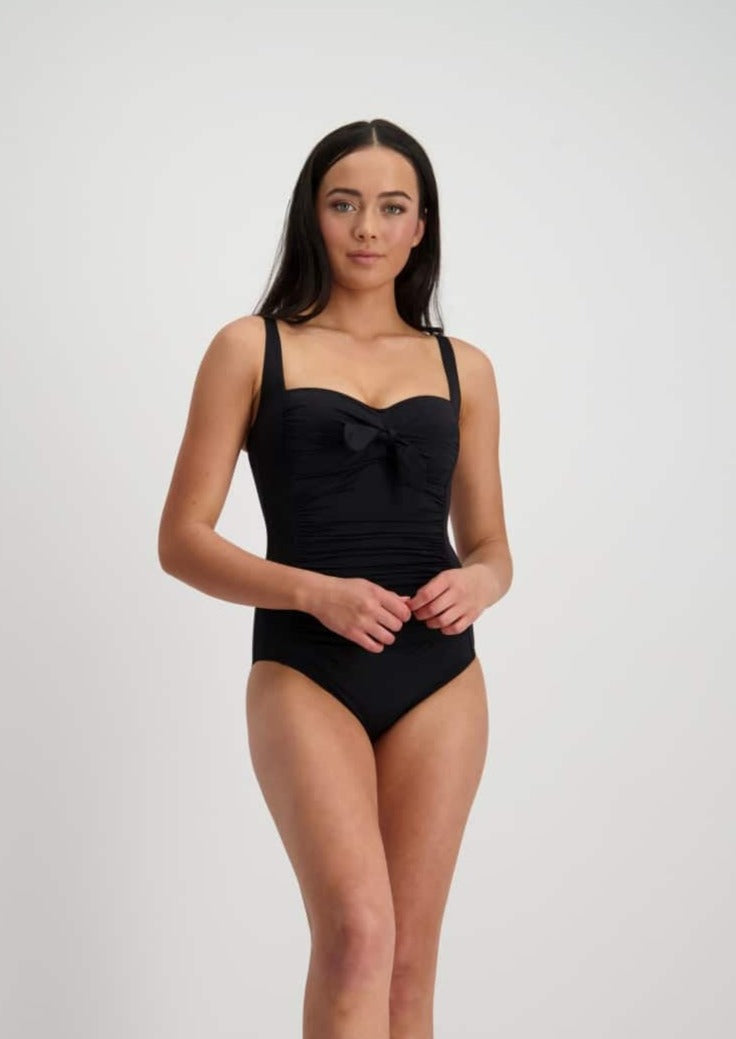 Moontide | Contours Twist One Piece Swimsuit