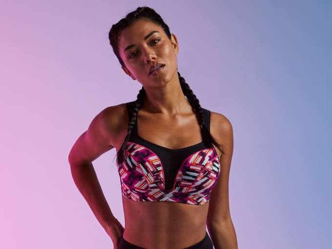 Panache | Wired Sports Bra | Neon Lights