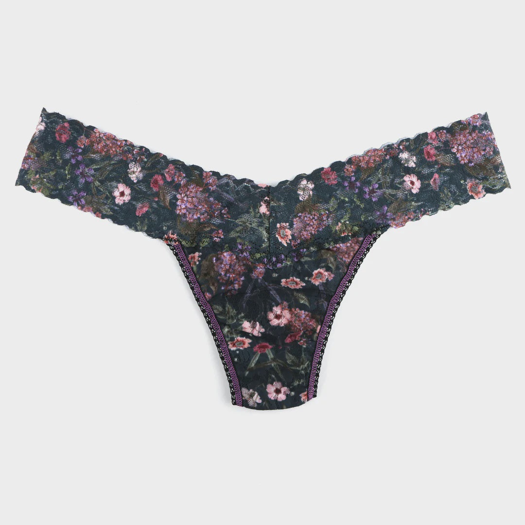 Hanky Panky | Low Rise Thong | Printed Sig