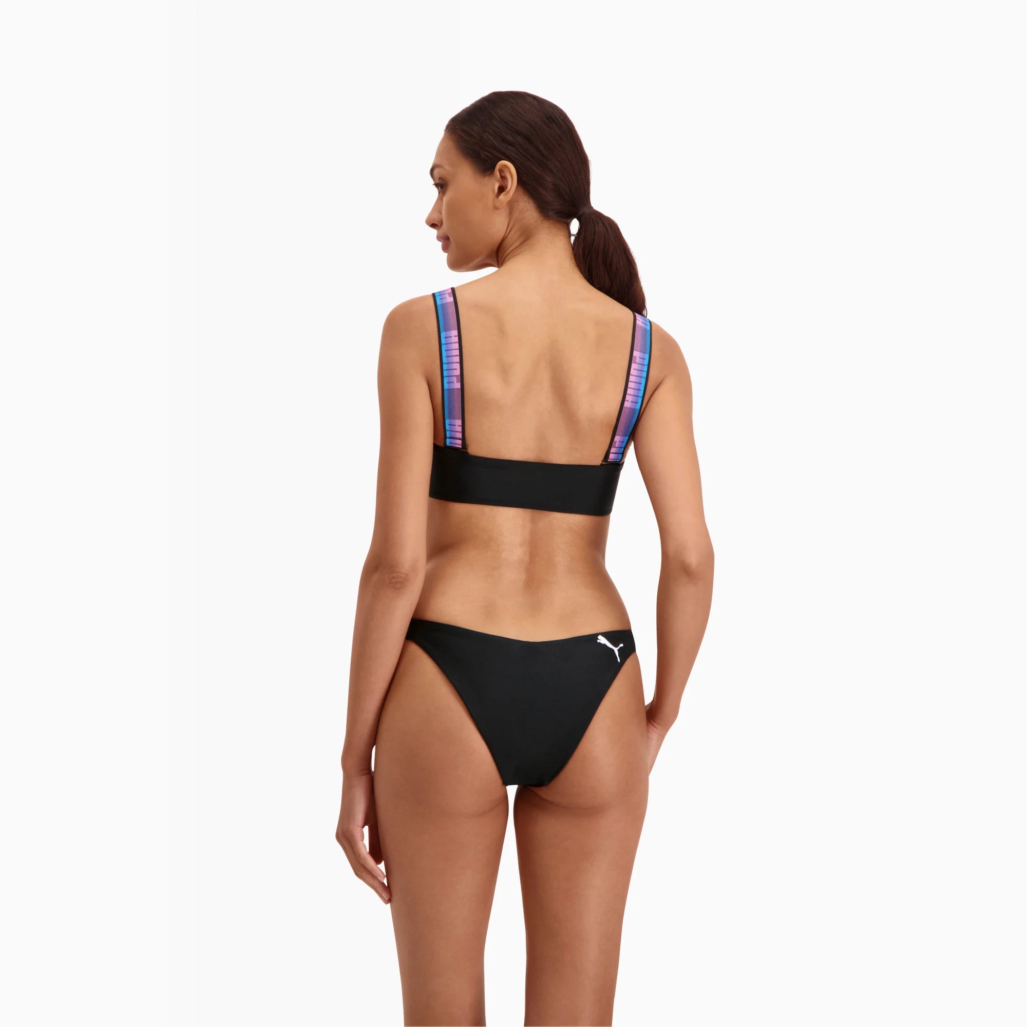 Puma | Brazilian Bikini Bottom | Black Combo