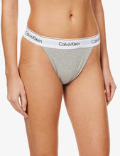 Load image into Gallery viewer, Calvin Klein | Modern Cotton String Thong | Grey
