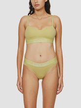Load image into Gallery viewer, Calvin Klein | Reimagined Heritage Bralette | Celery Green

