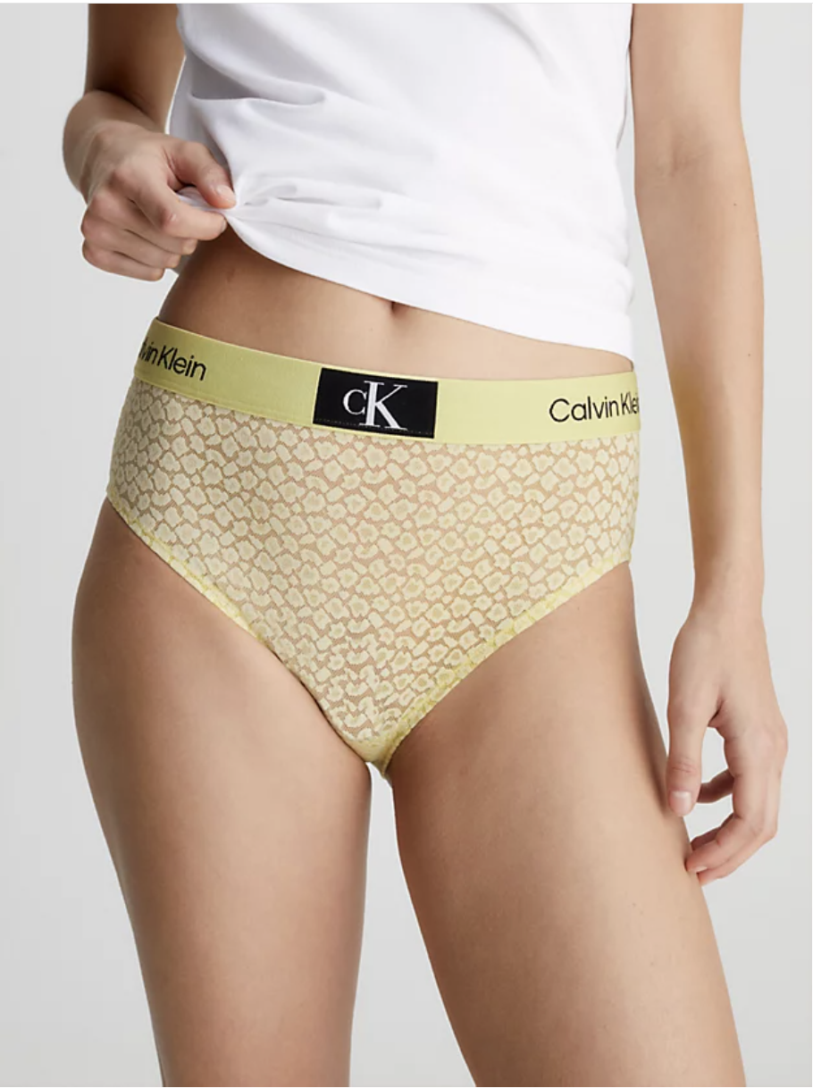 Calvin Klein | CK96 Lace High Waist | Celery Green