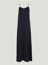 Load image into Gallery viewer, Tommy Hilfiger | Maxi Night Dress Lace Trim | Black
