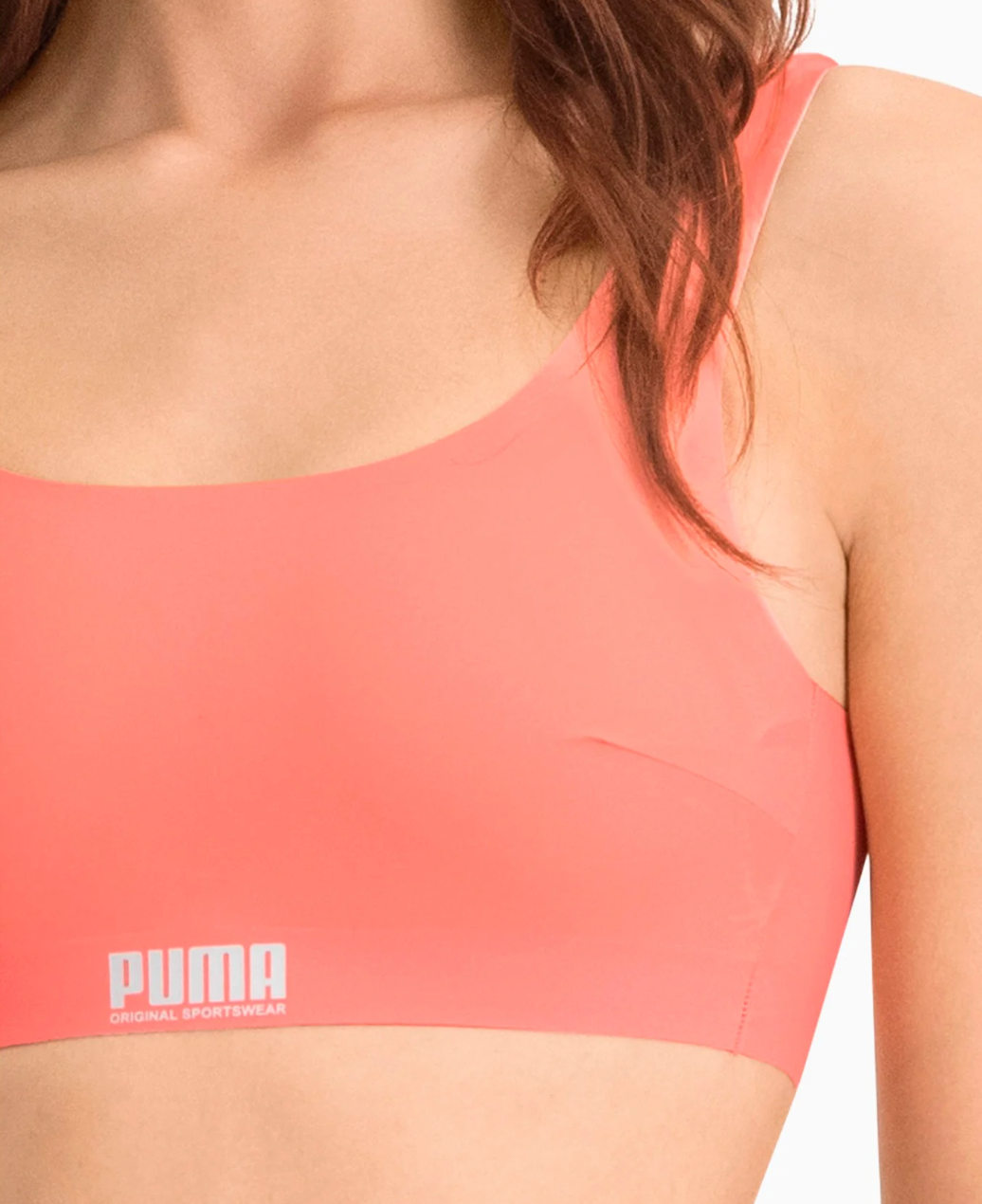 Puma | Sporty Seamless Bralette | Hot Pink