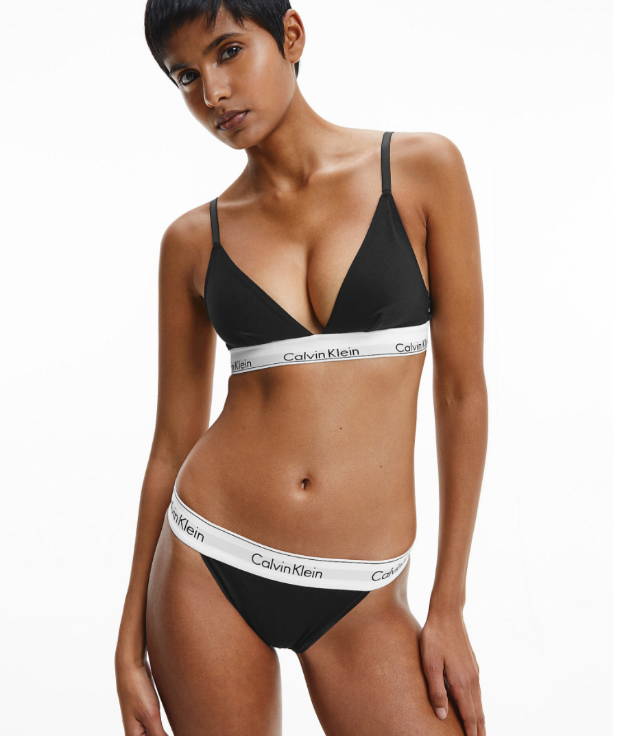 Calvin klein modern top cotton high leg undie