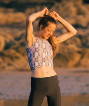 West 79 | Twist Front Top | Python