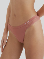 Tommy Hilfiger | Lace Detail Thong | Mineralize