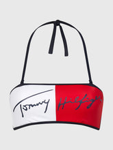 Load image into Gallery viewer, Tommy Hilfiger | Signature Logo Bandeau Bikini Top
