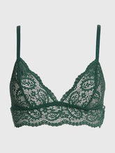 Load image into Gallery viewer, Tommy Hilfiger | Lace Triangle Bralette | Hunter
