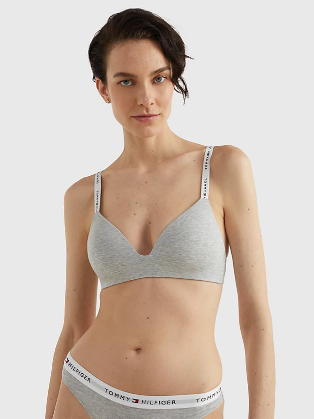 Tommy Hilfiger | Icons Triangle Bra | Grey