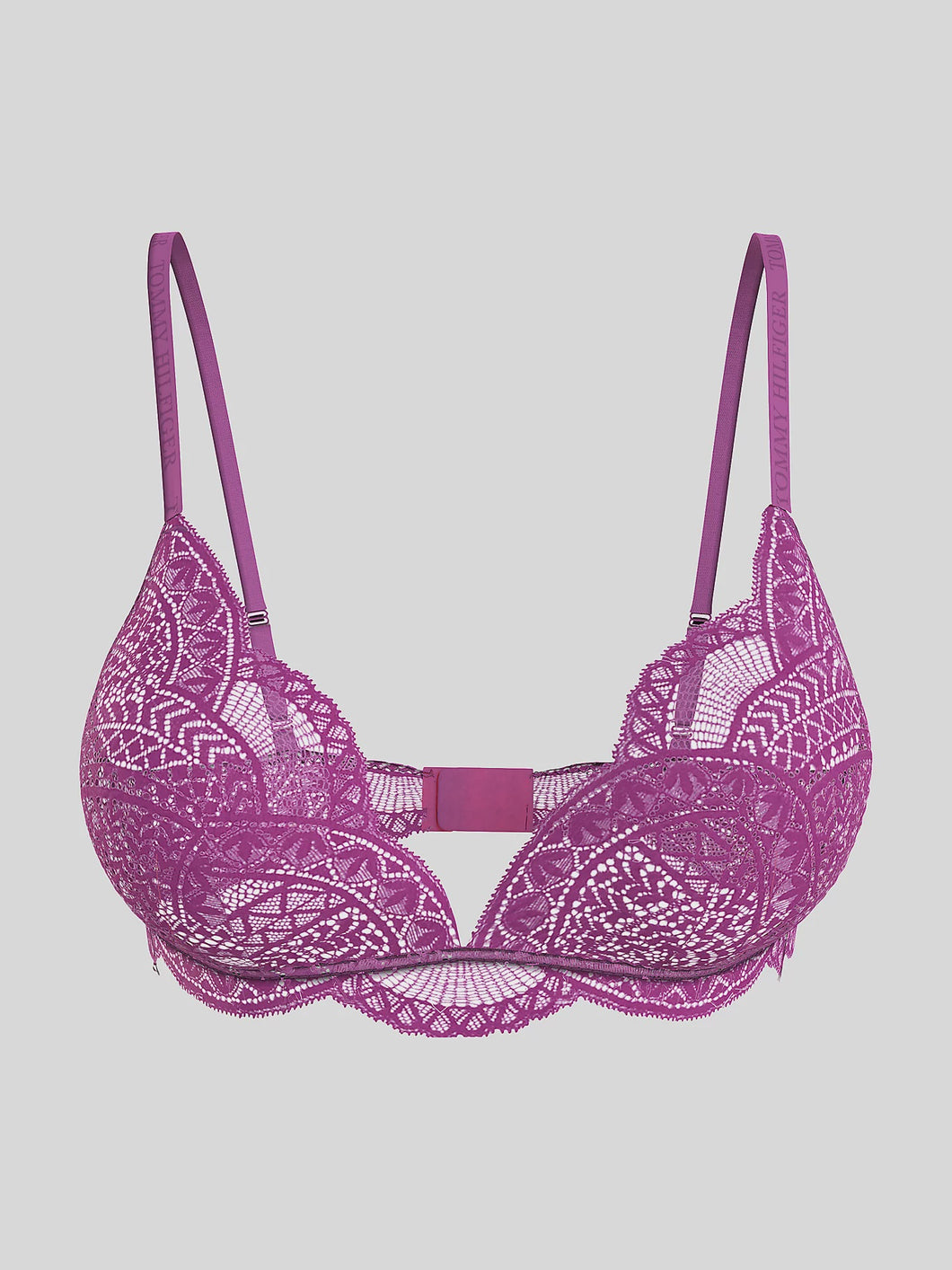 Tommy Hilfiger | Lace Triangle Bralette | Lilac Orchid