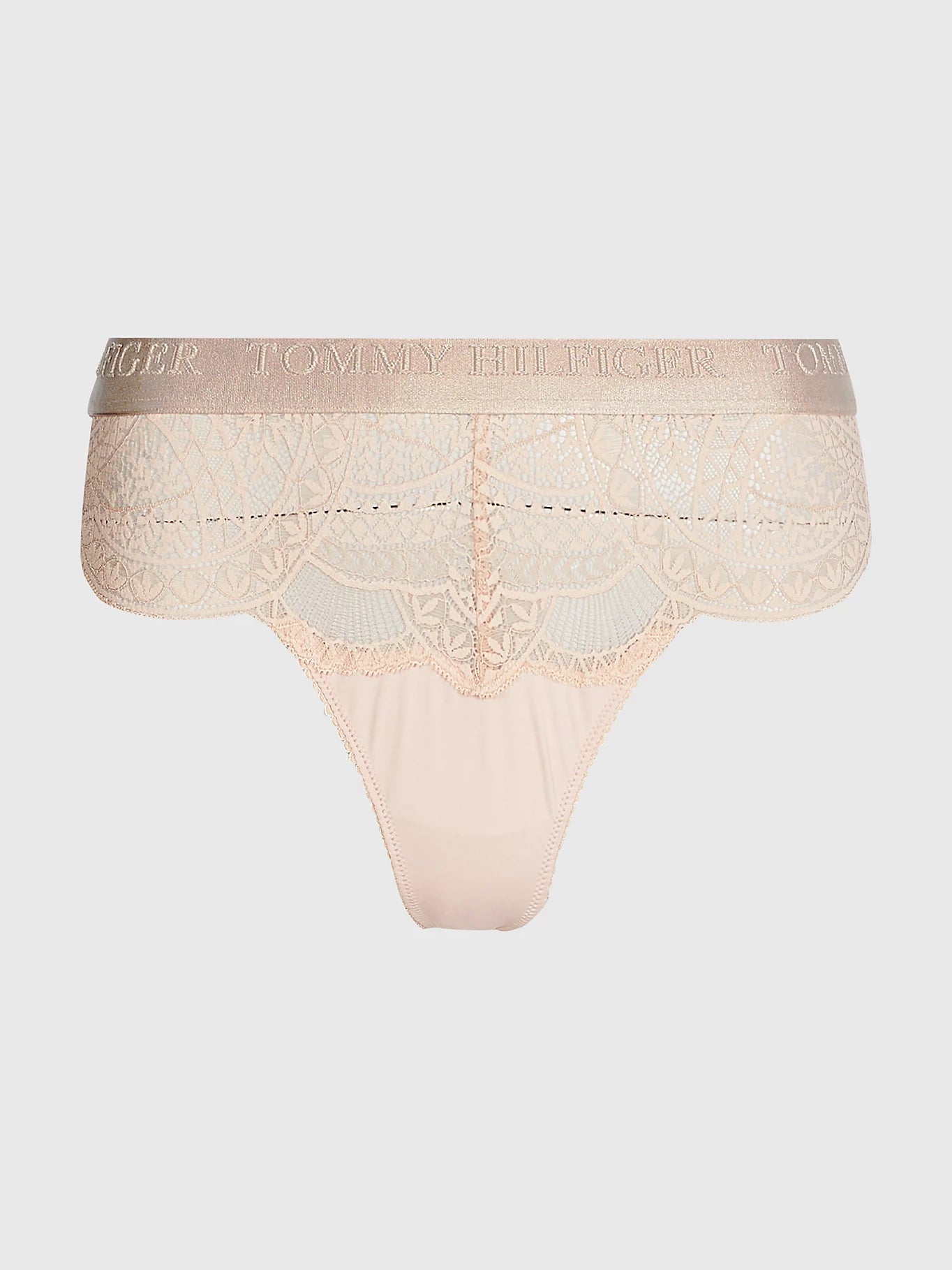 Buy Tommy Hilfiger Underwear HIGH WAIST THONG - Misty Blush
