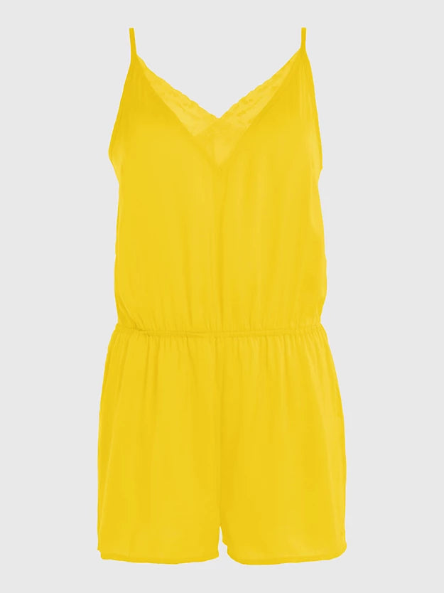 Tommy Hilfiger | Lounge Playsuit | Vivid Yellow