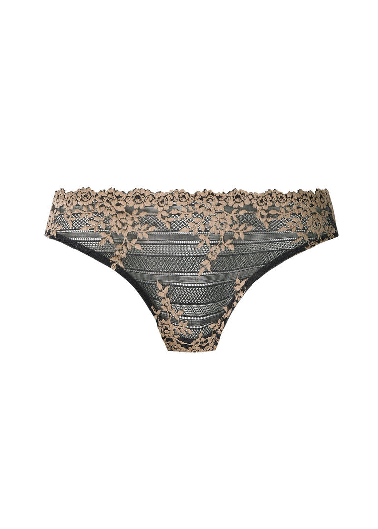 Wacoal | Embrace Lace Brief | Ebony