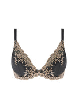 Load image into Gallery viewer, Wacoal | Embrace Lace Plunge | Ebony

