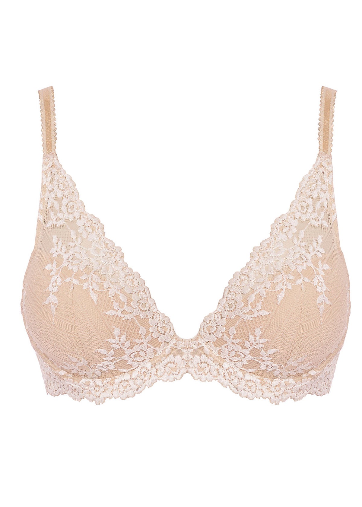 Wacoal | Embrace Lace Plunge | Nude
