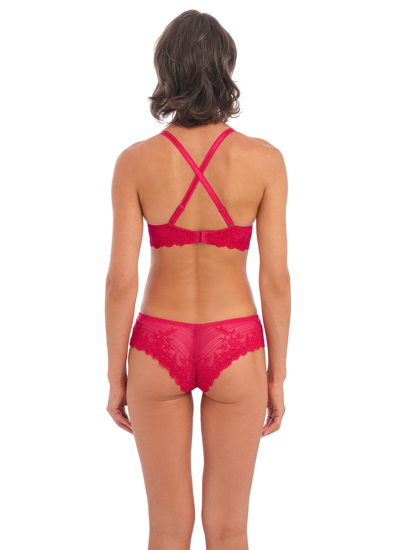 Wacoal | Embrace Lace Plunge | Persian Red