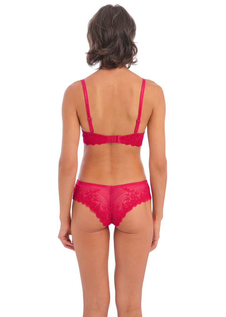 Wacoal | Embrace Lace Plunge | Persian Red