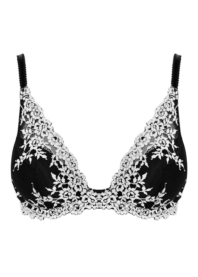 Wacoal | Embrace Lace Plunge | Black