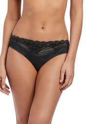 Wacoal | Lace Perfection Brief | Charcoal