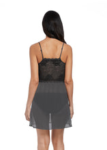 Load image into Gallery viewer, Wacoal | Lace Perfection Chemise | Charcoal
