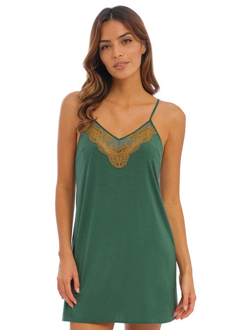 Wacoal | Florilege Chemise | Peridot