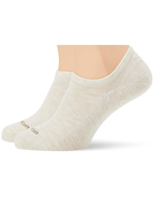 Calvin Klein | Footie High Cut Socks MENS | Grey