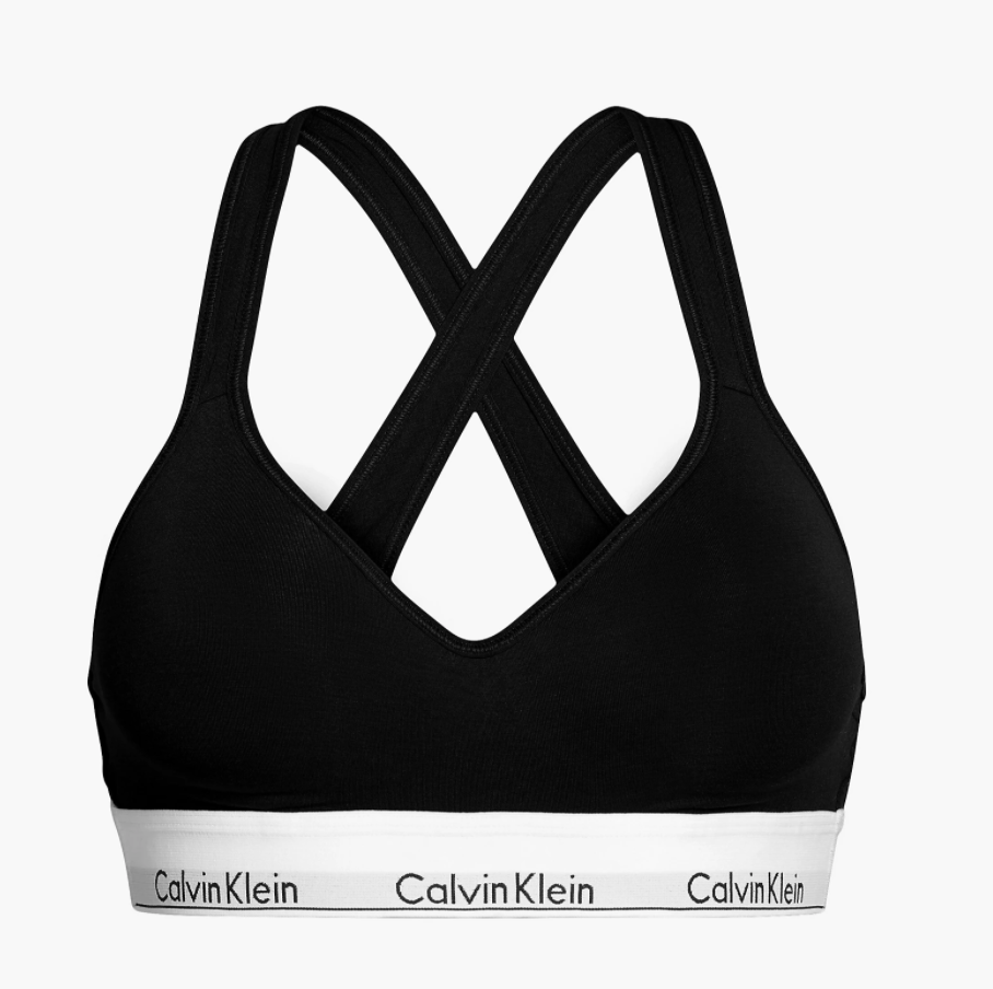Calvin Klein | Modern Cotton Moulded Bralette | Black