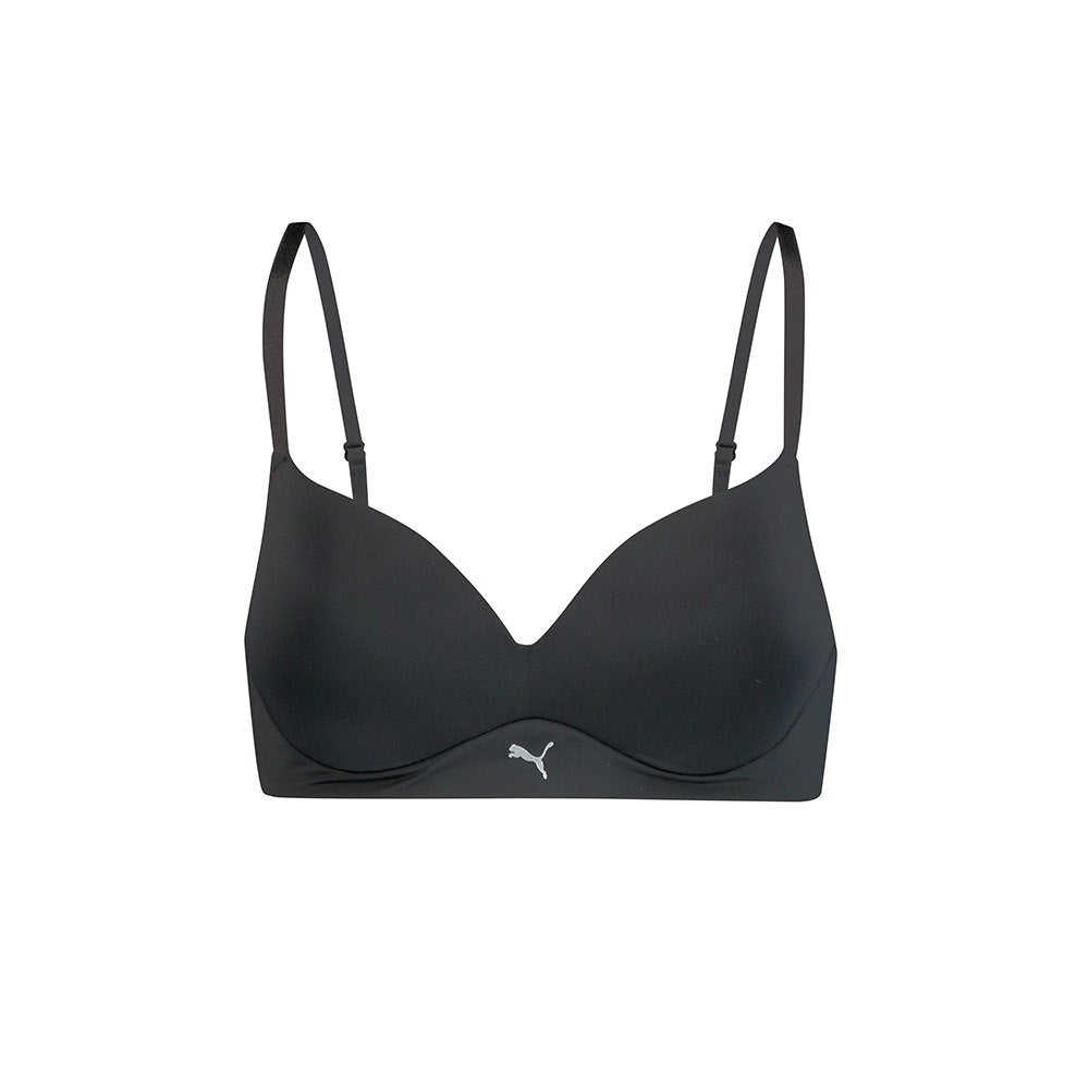 Puma | Soft Non Wired Bra | Black