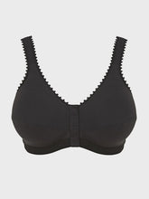 Load image into Gallery viewer, Royce | Front Fastening Comfi Bra | Black
