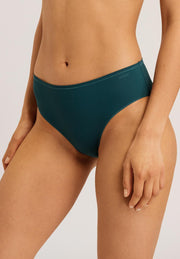 Hanro | Allure Midi Briefs | Teal