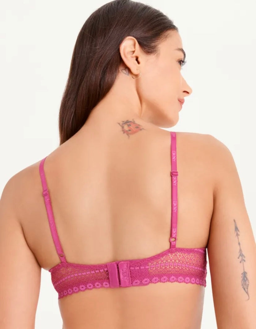 DKNY | Lace Bralette | Fuchsia