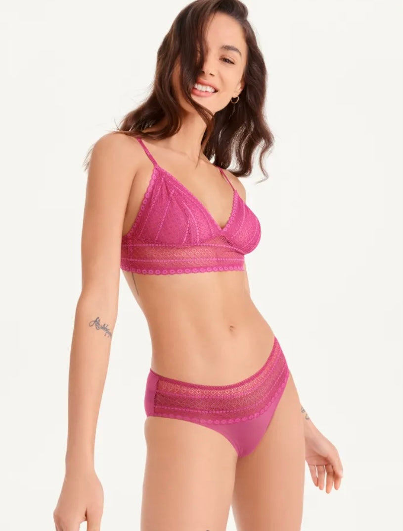 DKNY | Lace Bralette | Fuchsia