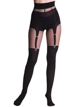 Load image into Gallery viewer, Trasparenze | Cayenne Tights | Black
